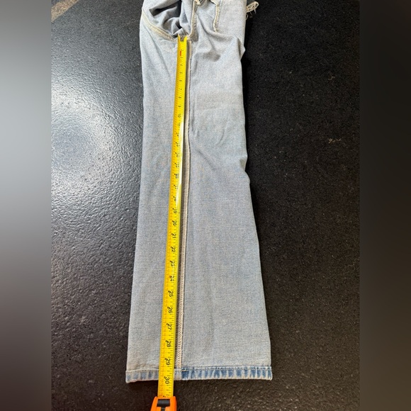 Commense Trendy Y-Yoke Vintage-Inspired Wide Leg Jeans – XS - Picture 11 of 12